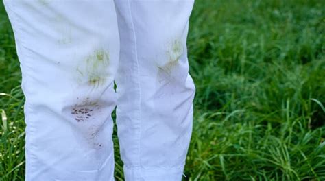 grasvlekken verwijderen kleding